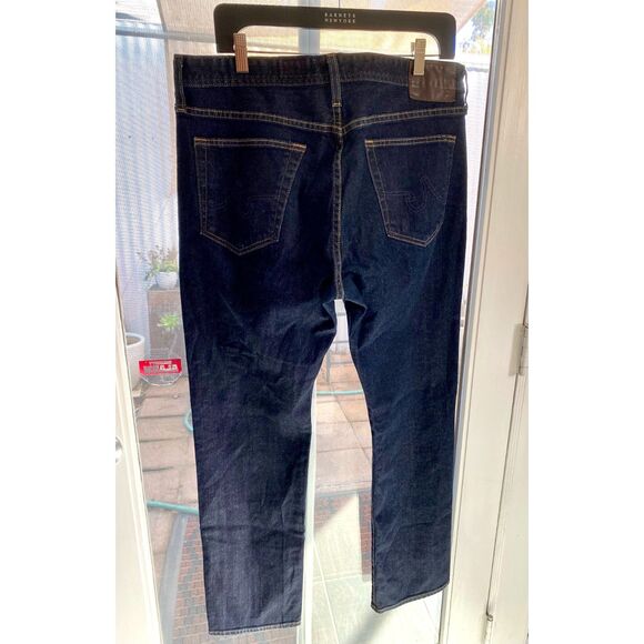 Adriano Goldschmied The Everett Slim Straight Dark Wash Jeans Size 36x32 - Picture 10 of 10
